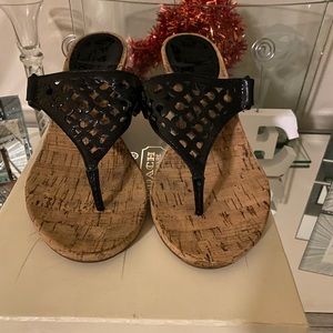 Coach Bernadette cork wedges💕